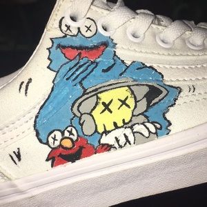 Hand painted shoes